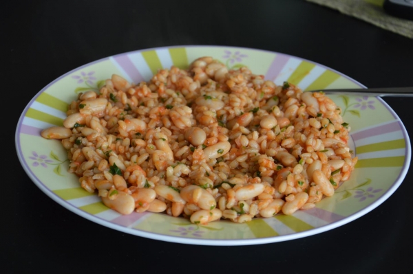 Orzo e cannellini