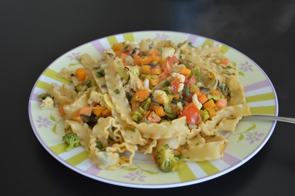 Pasta con le verdure